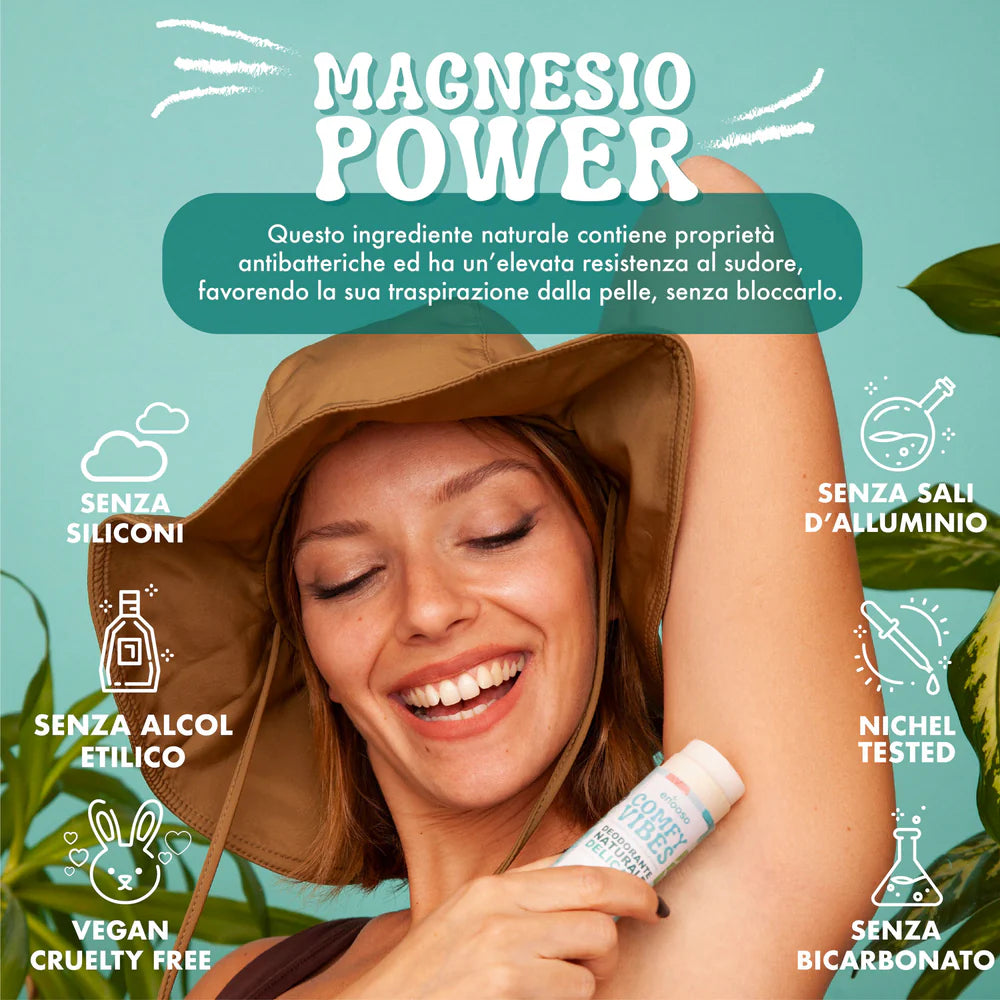 Deodorante Solido Confortevole - Comfy Vibes 55 ml Enooso
