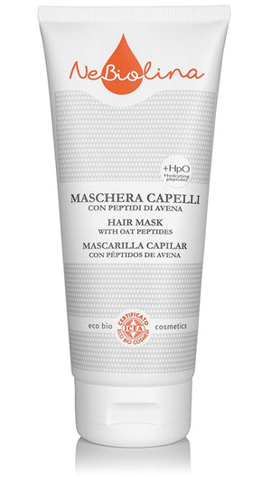 MASCHERA CAPELLI CON PEPTIDI DI AVENA 500 ml NEBIOLINA