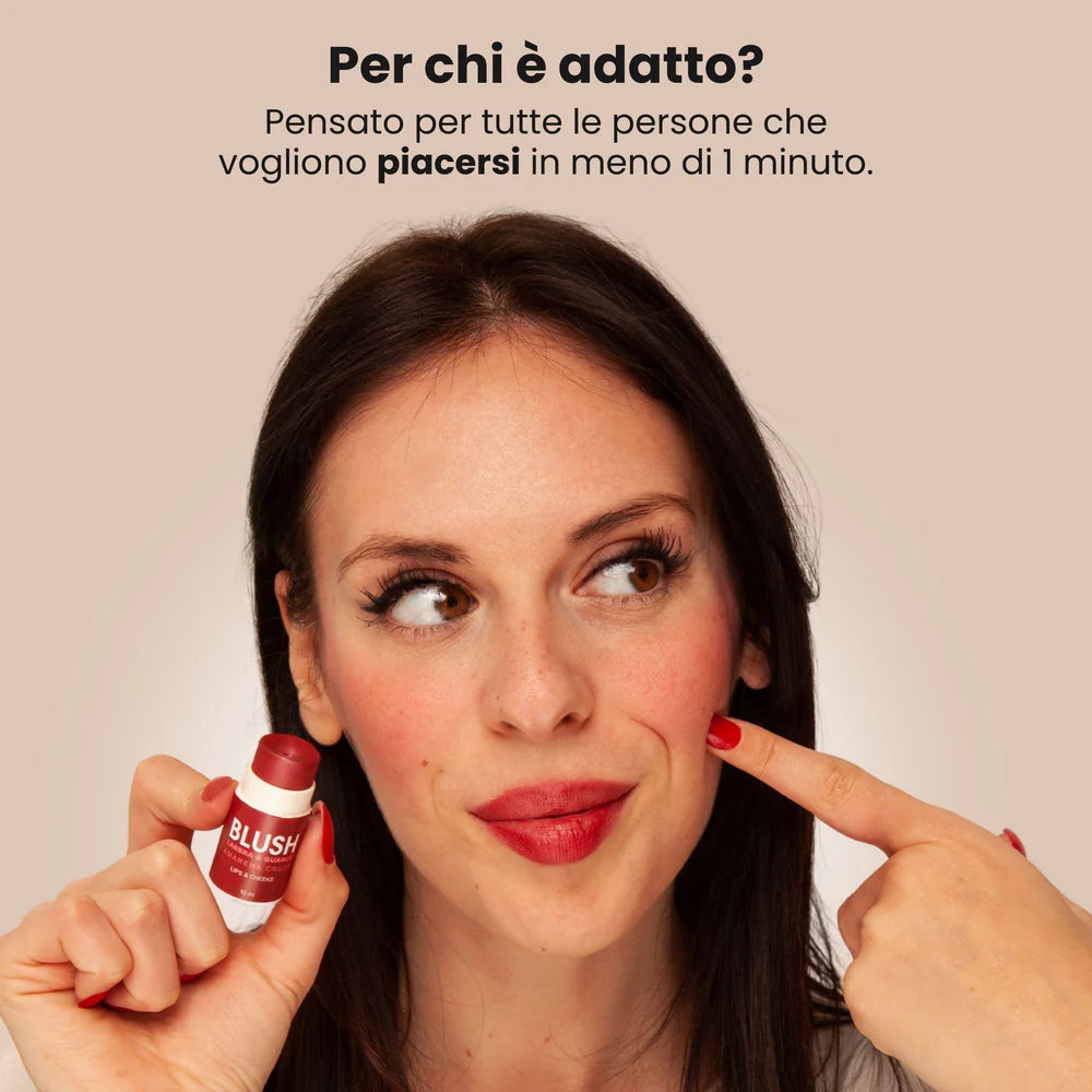 Blush Labbra e Guance - Amarena Crush 10 ml Enooso