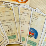 Calendario dell’avvento e della gratitudine con Vischio e Lucetta – Rosso