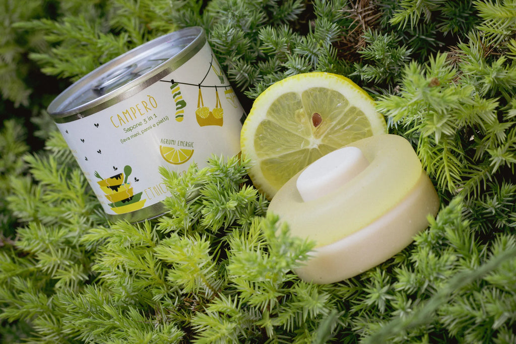 Camperò - Sapone solido 3 in 1 per mani, piatti e bucato Ethical Grace
