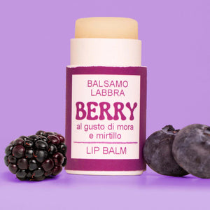 Balsamo Labbra Mora e Mirtillo 10 ml Enooso