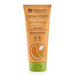 Crema Corpo Idratante – Argan Bio e Vitamina C. 200 ml La Saponaria