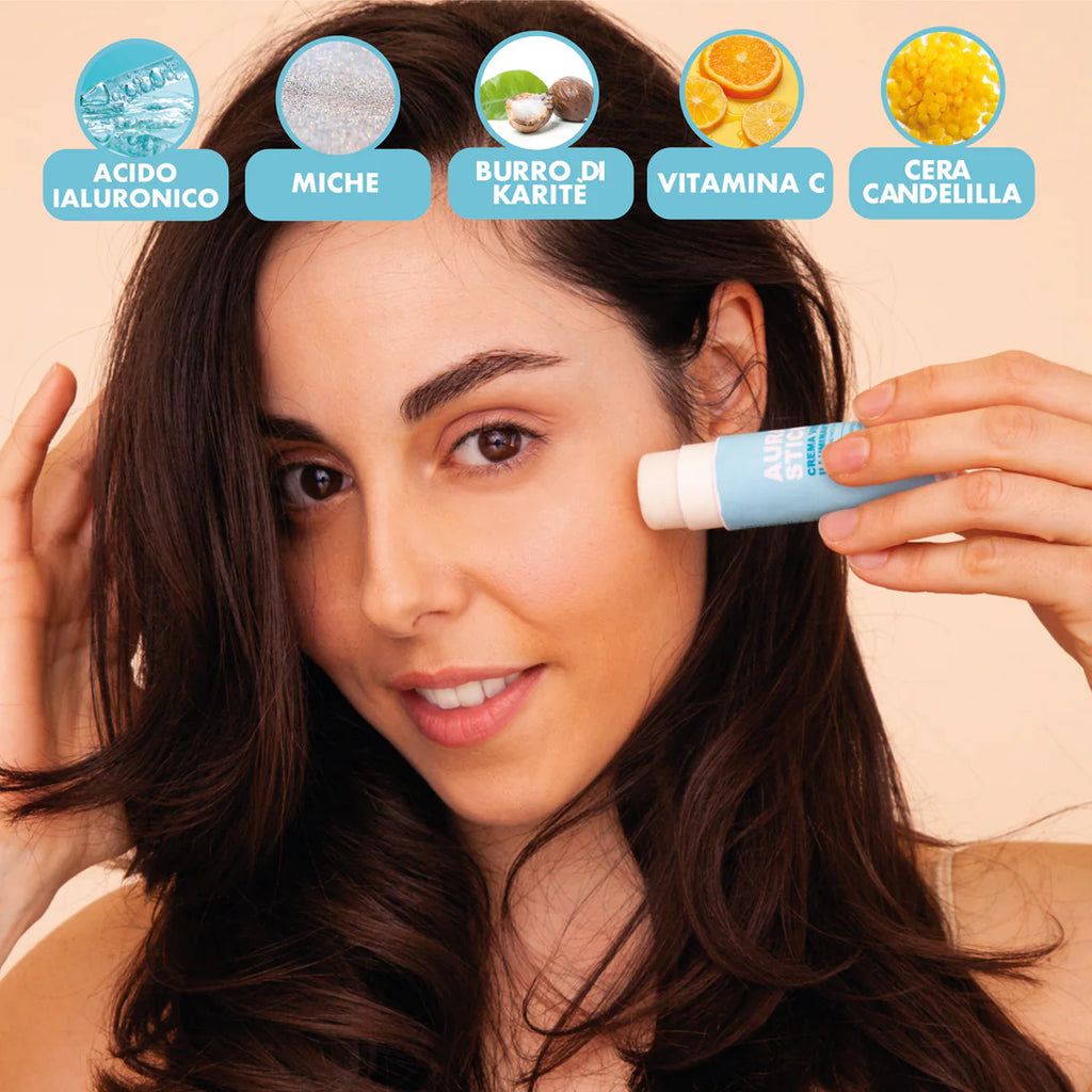 Crema viso illuminante - Aura Stick 20 ml Enooso