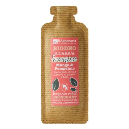 Biodeo ricarica La Saponaria 40 ml - + Applicatore roll-on riutilizzabile
