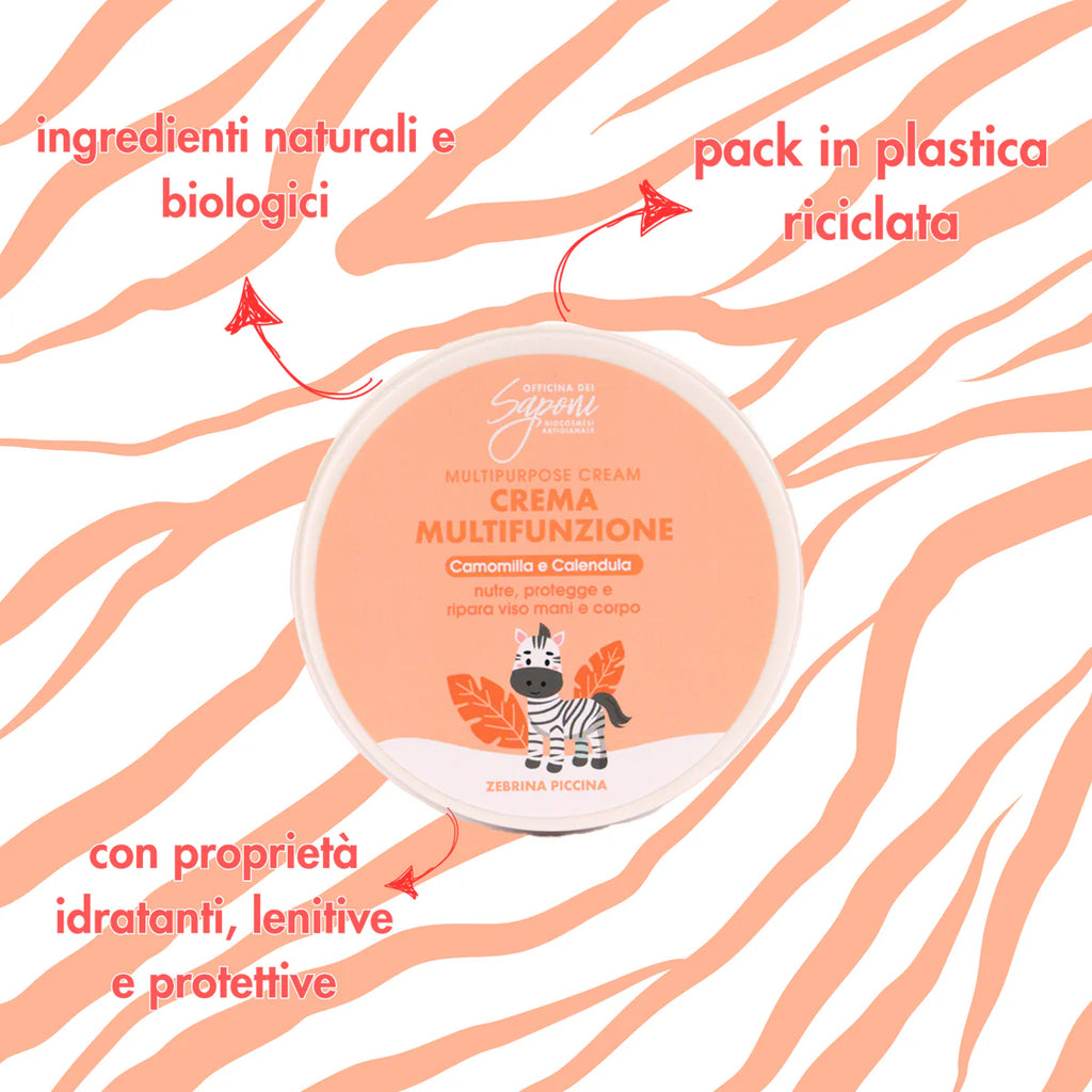 Crema Multifunzione Camomilla e Calendula 150 ml Officina dei Saponi