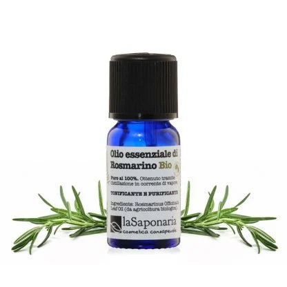 Olio essenziale di rosmarino BIO 10 ml La Saponaria