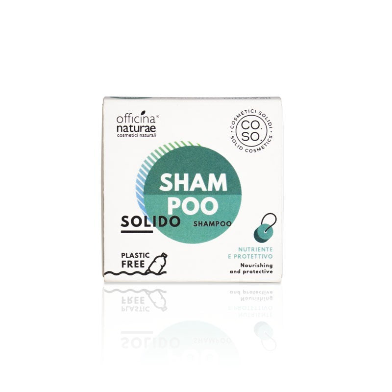 CO.SO Shampoo Solido Nutriente e Protettivo 64 gr e 15 gr OFFICINA NATURAE