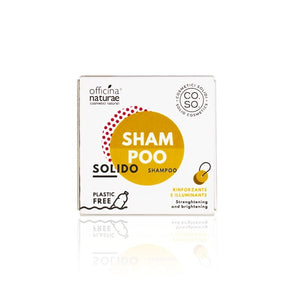 CO.SO Shampoo Solido Rinforzante e Illuminante 64 gr e 15 gr OFFICINA NATURAE