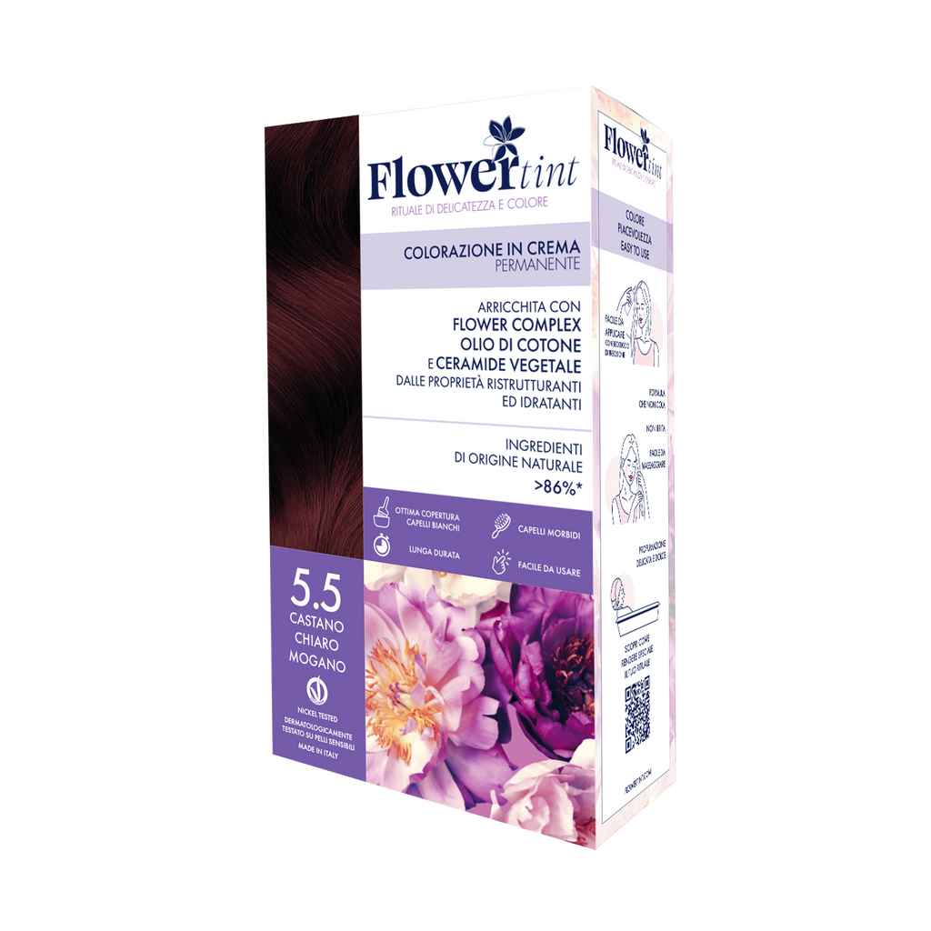 5.5 CASTANO CHIARO MOGANO FLOWER TINT PUROBIO