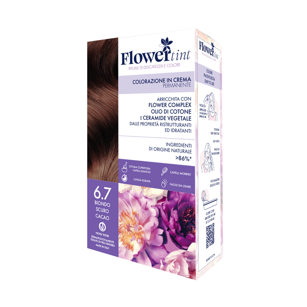 6.7 Biondo Scuro Cacao FLOWER TINT PUROBIO