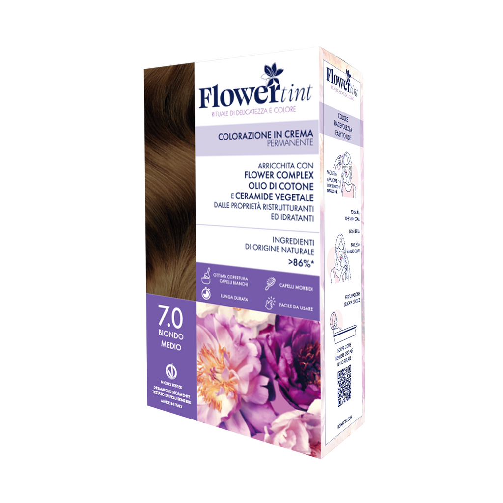7.0 Biondo Medio FLOWER TINT PUROBIO