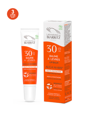 Balsamo Labbra Protettivo Bio SPF 30 Mare e Montagna 15 ml ALGA MARIS