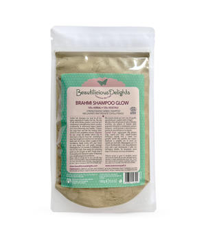 BRAHMI Shampoo Glow BEAUTILICIOUS DELIGHTS 100 g