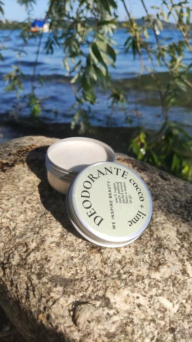 Deodorante naturale in jar di alluminio 60 gr WE INSPIRE BEAUTY (Senza bicarbonato)