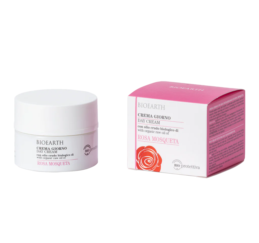 BIOPROTETTIVA Crema giorno ROSA MOSQUETA BIOEARTH 50 ml