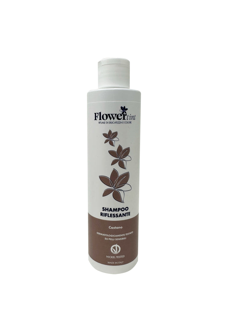 Shampoo Riflessante capelli FLOWERTINT Purobio 200 ml 5 tonalità
