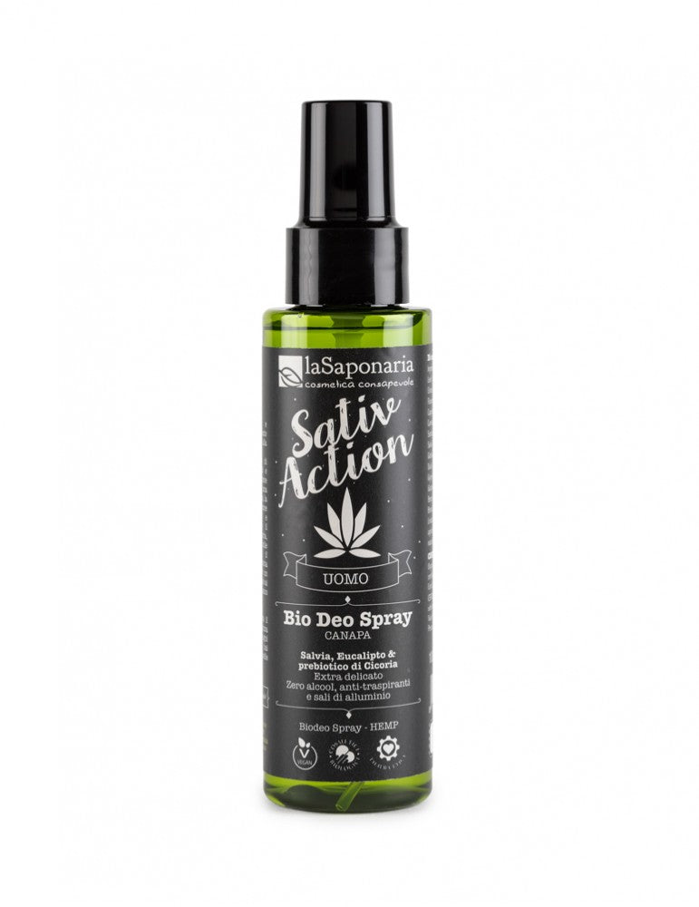 Sativ Action Biodeo Spray Canapa 100 ml LA SAPONARIA