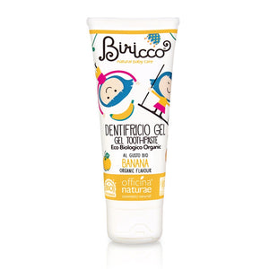 BIRICCO OFFICINA NATURAE Dentifricio Gel Bimbi Banana 75 ml