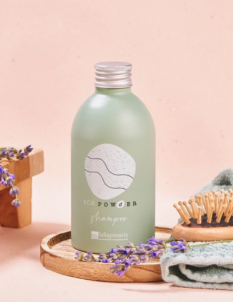 ECO POWDER Dispenser refill Eco-Shampoo in alluminio LA SAPONARIA