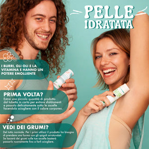 Deodorante Solido talco e lavanda - Comfy Vibes 55 ml Enooso