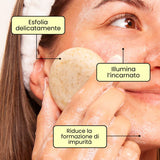 Detergente viso esfoliante 45g Enooso