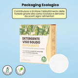 Detergente viso esfoliante 45g Enooso