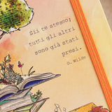 Agenda giornaliera 2026 “Sii te stesso…” 12 mesi Disegnata