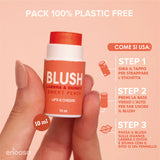 Blush Labbra e Guance - Sweet Peach 10 ml Enooso