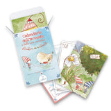 Calendario dell’avvento e delle cose semplici Disegnata