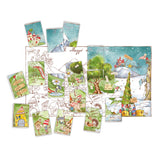 Calendario dell’avvento e delle cose semplici Disegnata