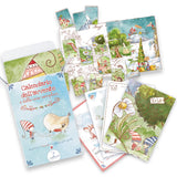 Calendario dell’avvento e delle cose semplici Disegnata