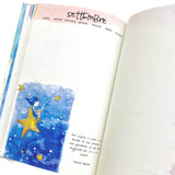 Agenda settimanale 16 mesi non datata “Ciò che è importante. Disegnata Akena