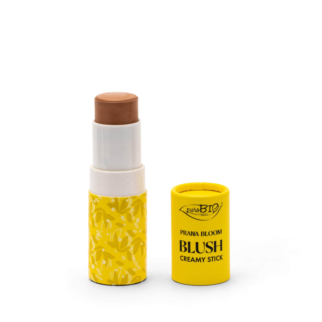 PRANA BLOOM BLUSH STICK colori: 02; 03; 04 -  5,5 gr Purobio