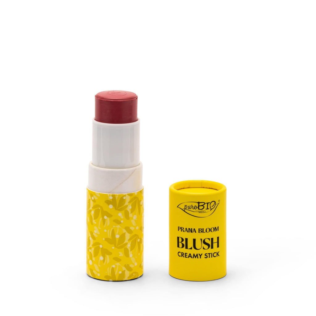 PRANA BLOOM BLUSH STICK colori: 02; 03; 04 -  5,5 gr Purobio