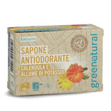 Sapone Antiodorante Calendula & Allume 100 g Greenatural