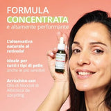 Bakuchiol Attivo Puro - Siero viso concentrato biologico rigenerante e liftante