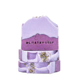 Lavender Fields Sapone artigianale per l’igiene del corpo e delle mani per pelli normali 100+5 g Almara Soap
