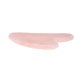 Massaggiatore Gua Sha in Quarzo Rosa - 5,5 x 8 cm