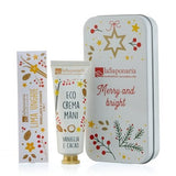 Idea Regalo Scrigno - Crema mani Vaniglia e Cacao + Limetta unghie Dolci coccole La Saponaria